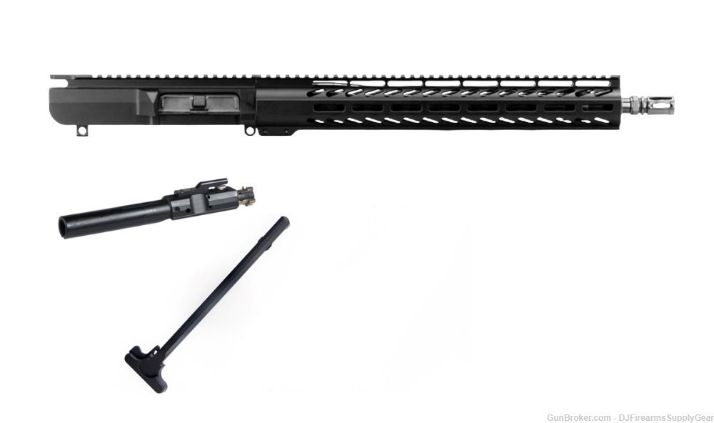 AR-10 308 WIN 16" COMPLETE UPPER RECEIVER w/ 15" M-LOK HG DPMS Pattern-img-0