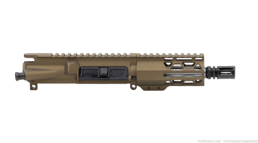 AR-15 / AR-9 9mm BURNT BRONZE Upper Receiver w/ 5.5" 416r Stainless Barrel-img-0
