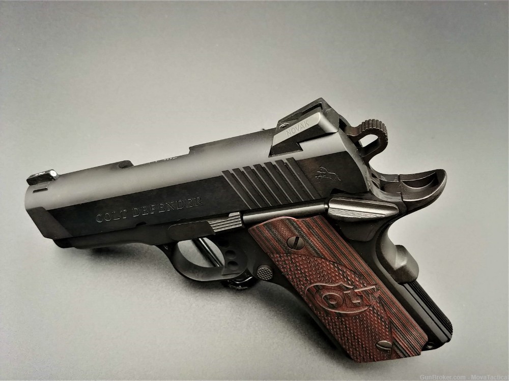 Colt 1911 Defender 3" 9MM Colt-1911 Night SIght Colt Defender Colt-1911 -img-3
