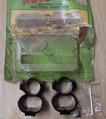 Browning A-Bolt See-Thru Kwik Site Scope Mounts-img-0