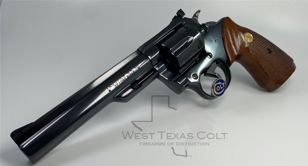 Colt Trooper Mark III 1979 6" .22 LR 99%+ Collector's Grade In The Box-img-0