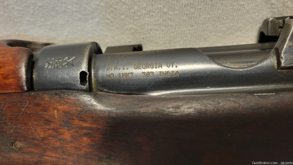 British Lee Enfield No 1 MKIII GRI Ishapore 1941 SHTLE III * .303 rifle-img-4