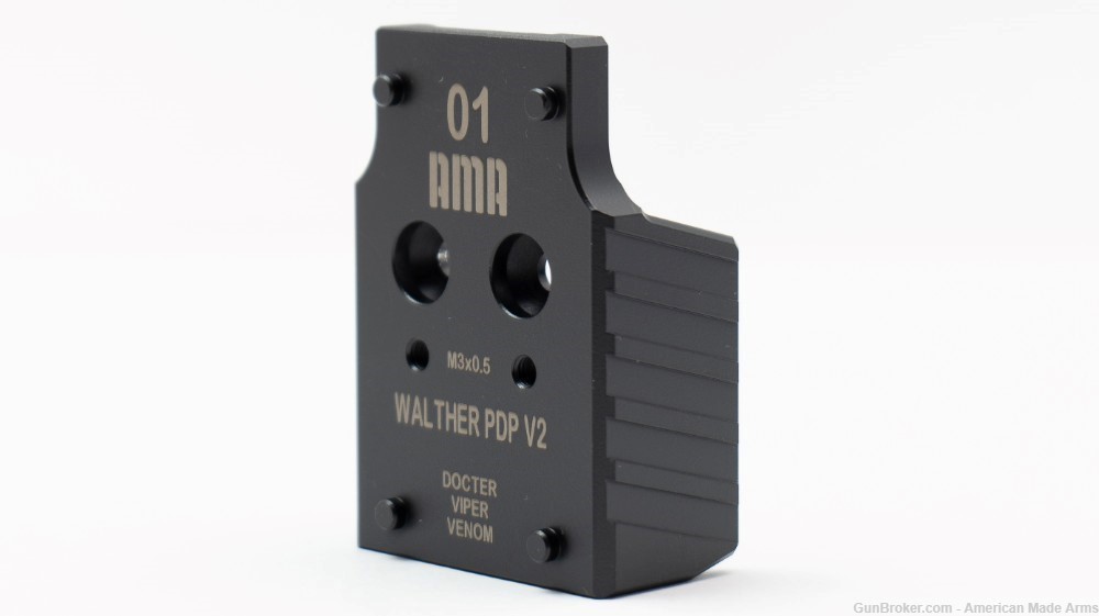 Walther PDP V2 | Vortex / Noblex / Docter RDO Adaptor Plate-img-0