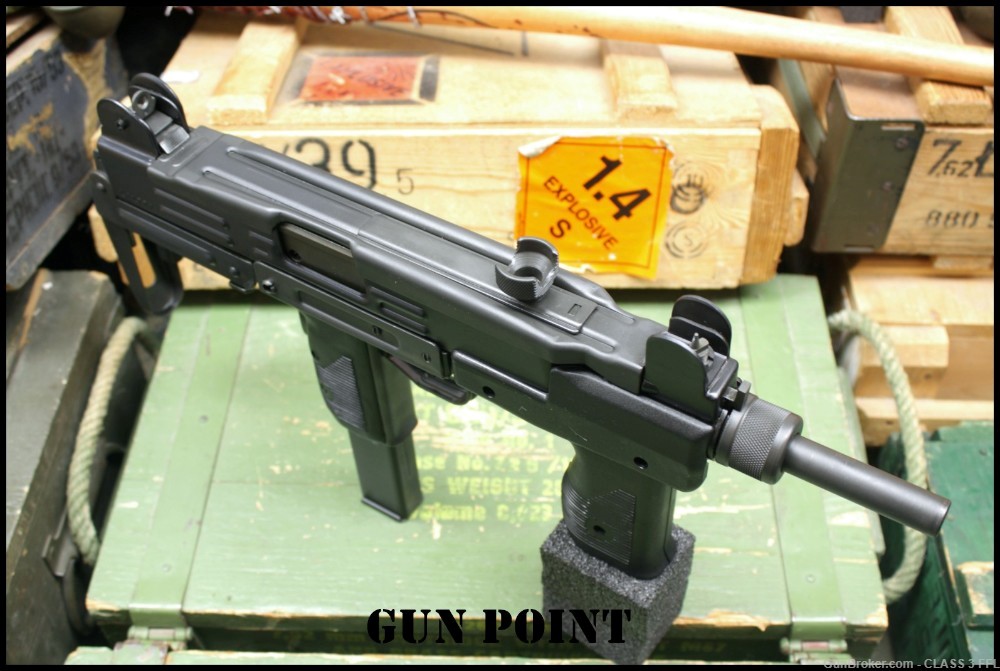 UZI Vector Group Industries Gemtech Mossad 9mm Machine Gun Transferable    -img-12