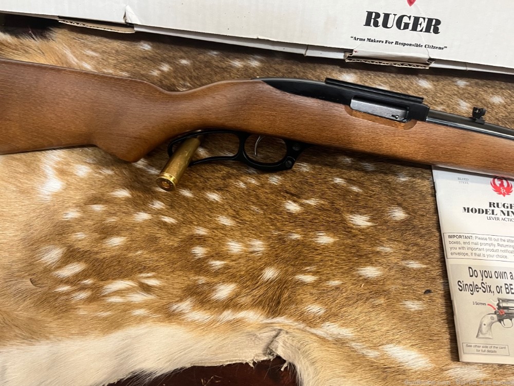 Ruger Model 96/17 17 HMR Lever Action Excellent condition In Box RARE -img-4
