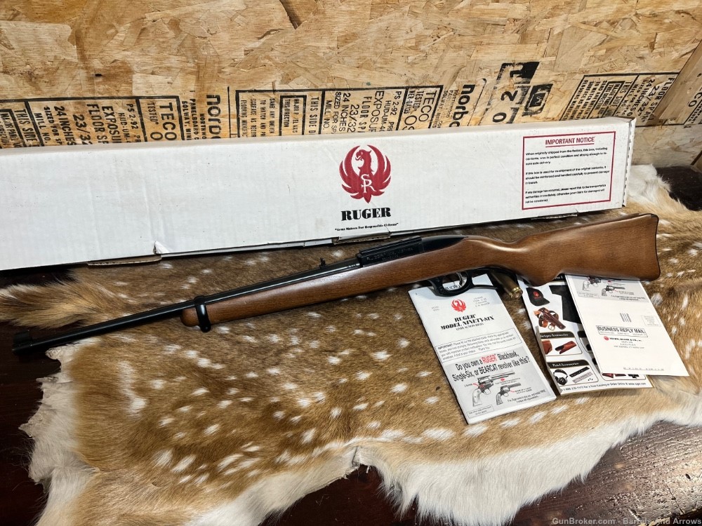 Ruger Model 96/17 17 HMR Lever Action Excellent condition In Box RARE -img-7