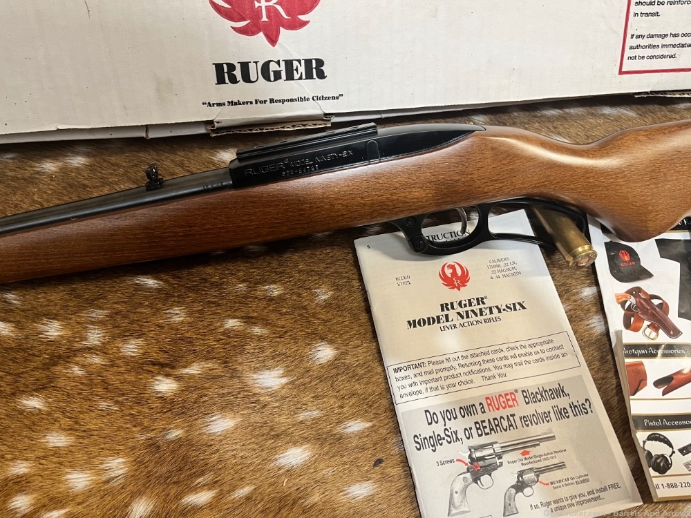 Ruger Model 96/17 17 HMR Lever Action Excellent condition In Box RARE -img-10