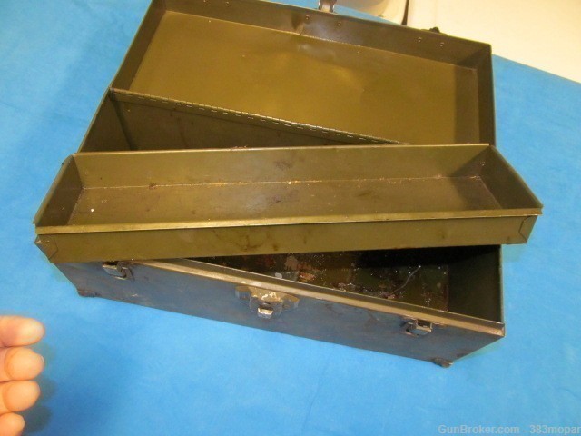  Copy Chest Steel M5 D28243 Tool Spare parts box 1919 Browning 60mm Mortar-img-8