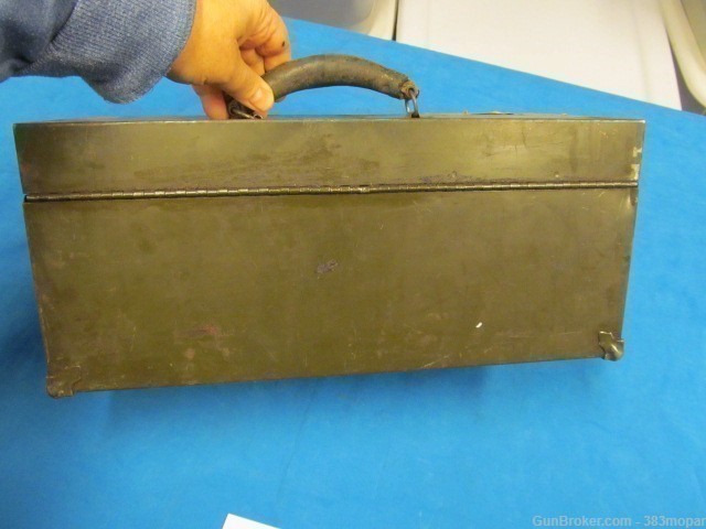  Copy Chest Steel M5 D28243 Tool Spare parts box 1919 Browning 60mm Mortar-img-3