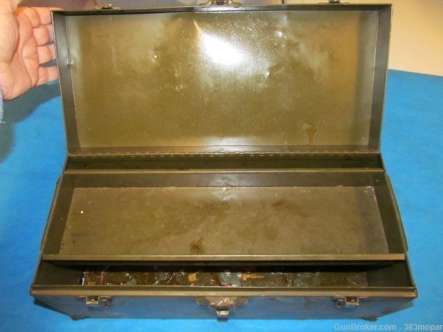  Copy Chest Steel M5 D28243 Tool Spare parts box 1919 Browning 60mm Mortar-img-6