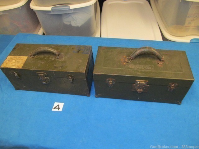  Copy Chest Steel M5 D28243 Tool Spare parts box 1919 Browning 60mm Mortar-img-9