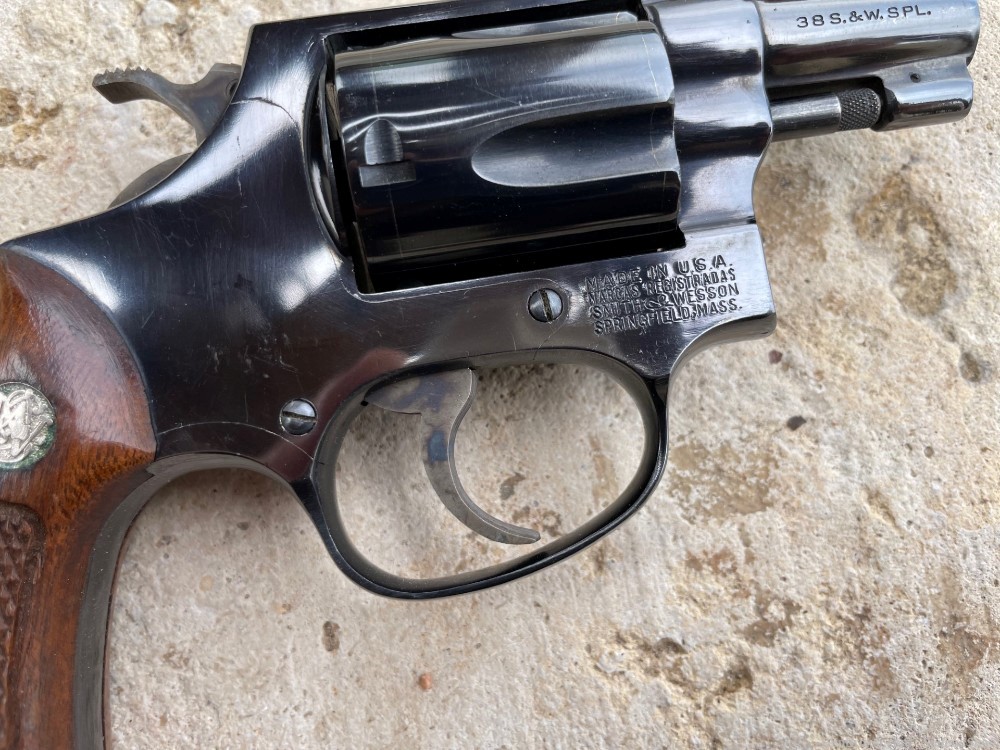 SMITH & WESSON 36 NO DASH 38 spl Revolver 1964-1967 mfg-img-12