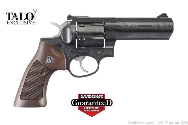 Ruger TALO Exclusive GP100 Deluxe - 357 Mag - 4.2" Barrel - Custom Engraved-img-0