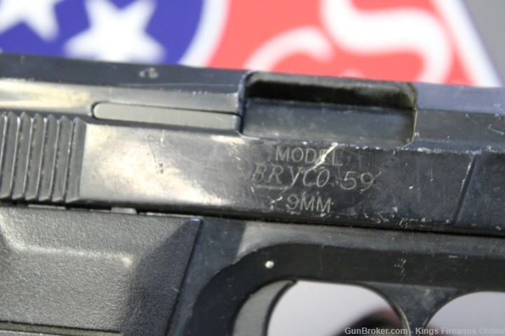 Jennings Firearms Bryco 59 9mm Item P-148-img-8