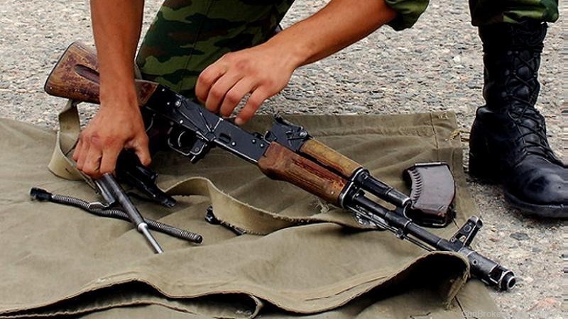NOS Russian laminate wood AK74 stock set AK-74 buttstock hand guards kit -img-29