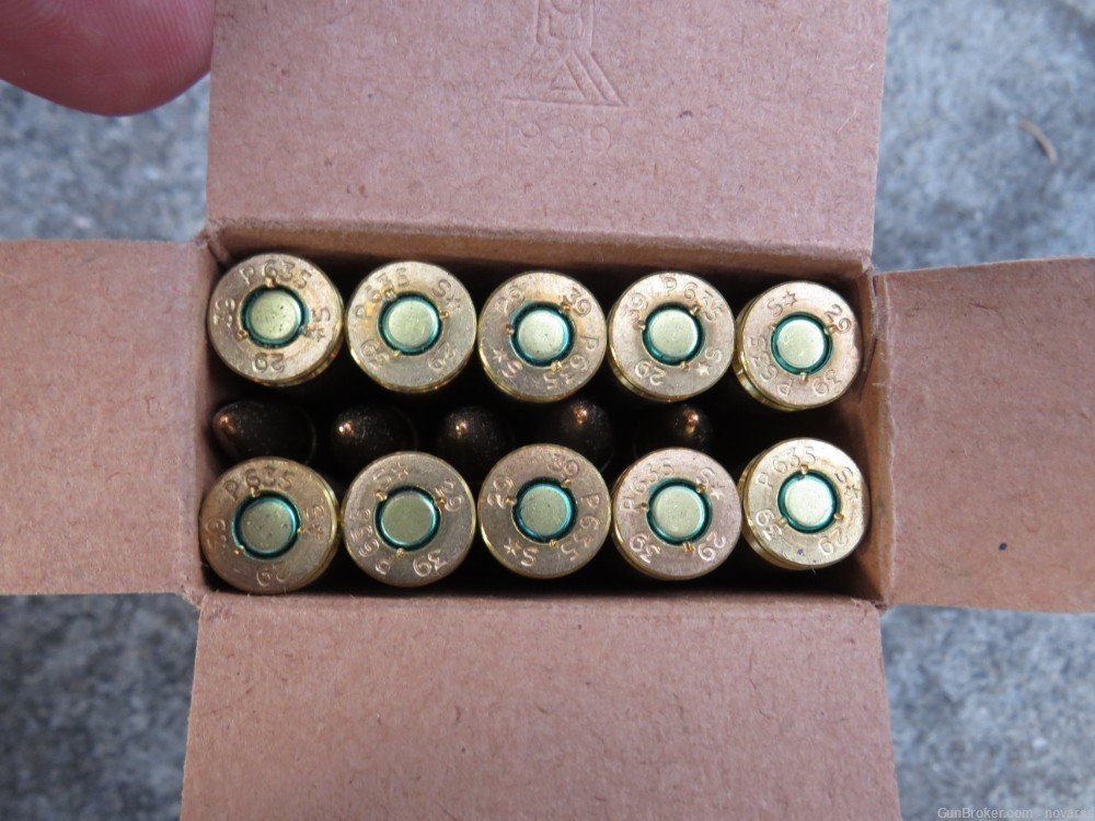 WWII GERMAN 8mm PATRONEN SS BRICK OF 300 ROUNDS P635 S* EXCELLENT CONDITION-img-2