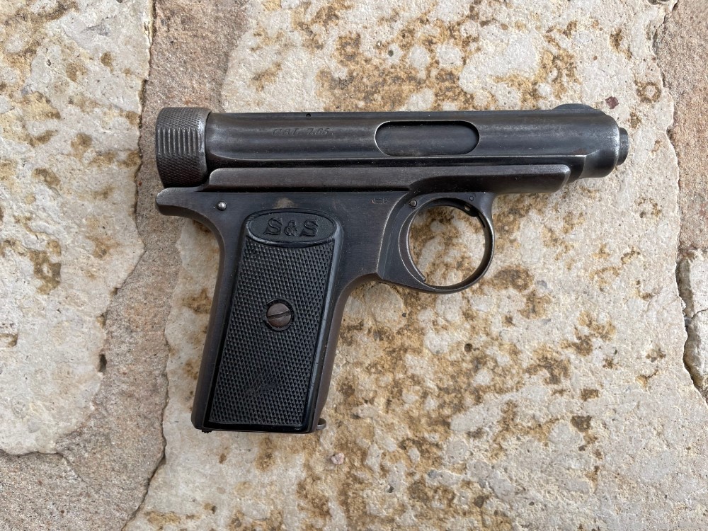 JP Sauer & Son Model 1913 pocket pistol .32 ACP C&R-img-0