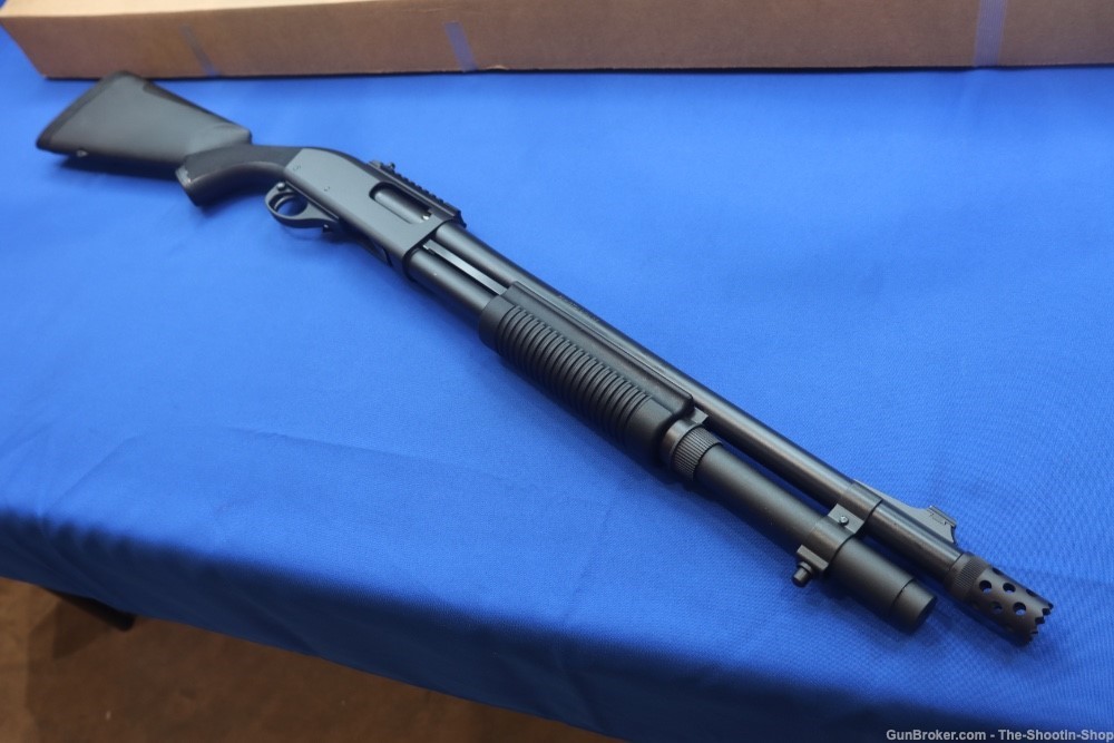 Remington Model 870 Tactical Shotgun 12GA 18.5" Optics Ready GHOST RING 12-img-24