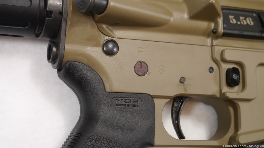 Rising Gun pistol - 10.5" SS - Billet Lower - FDE Cerakote - Sig RD - Rail-img-8