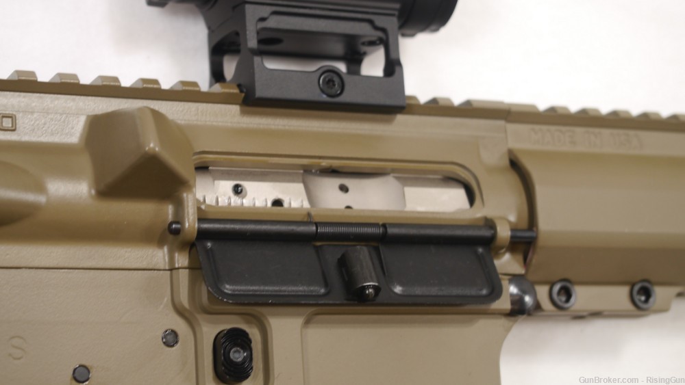 Rising Gun pistol - 10.5" SS - Billet Lower - FDE Cerakote - Sig RD - Rail-img-9