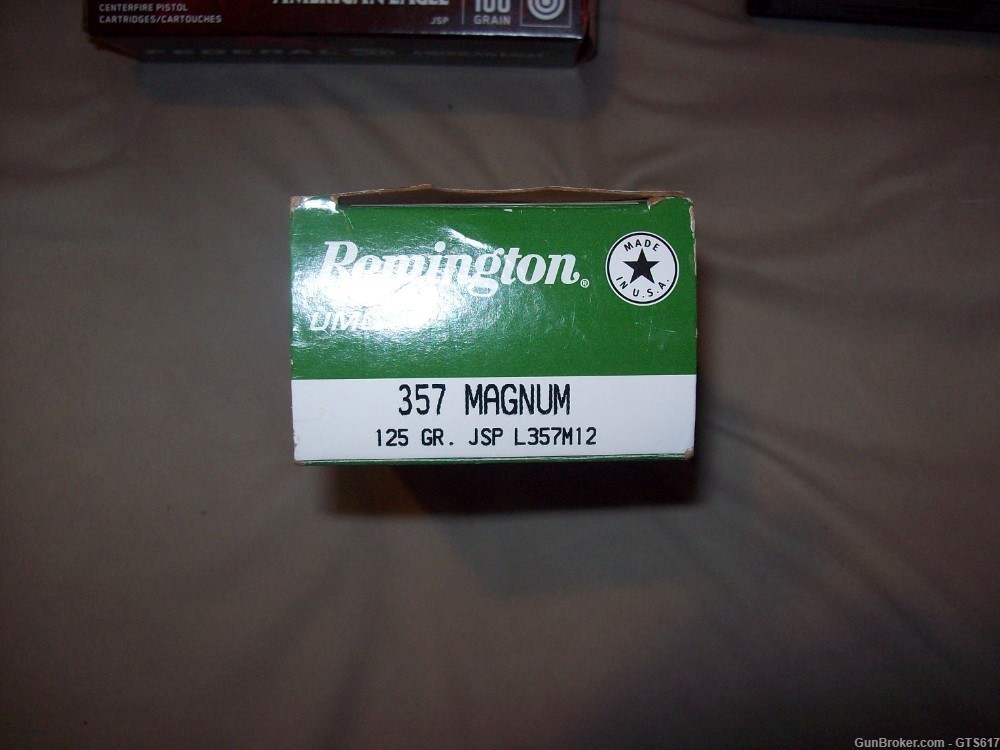  Federal/Fiocchi/Remington 357 Magnum 250 RDS Ammunition-img-2