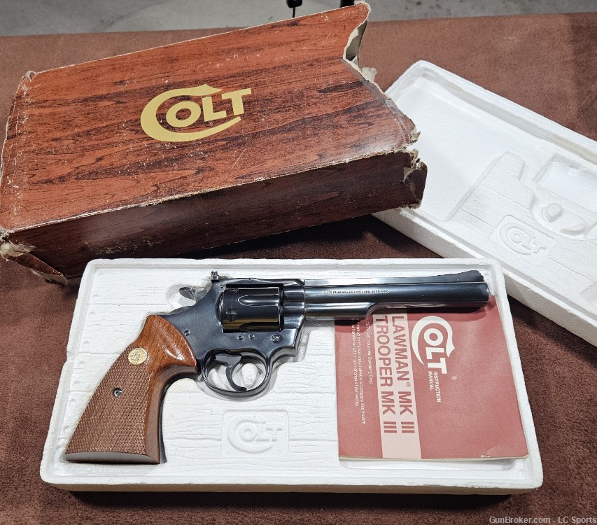 Colt Trooper III 22 Magnum-img-0
