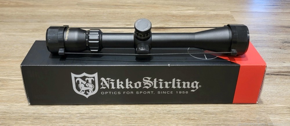 Nikko Stirling Game Pro 4-12x40 Half Mil Dot Scope #NGK41240T NO RESERVE!-img-0