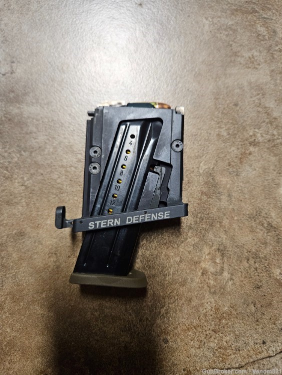 Stern Defense Mag AD9 Magazine adapter 9mm P320 M&P -img-0