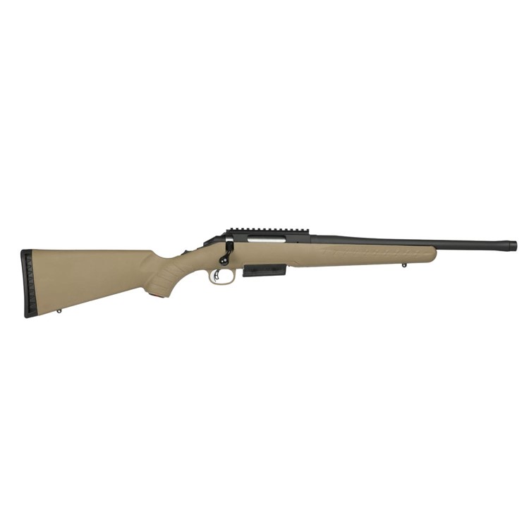RUGER American Ranch .450 Bushmaster 16.13" 3rd FDE Bolt-Action Rifle 16938-img-1