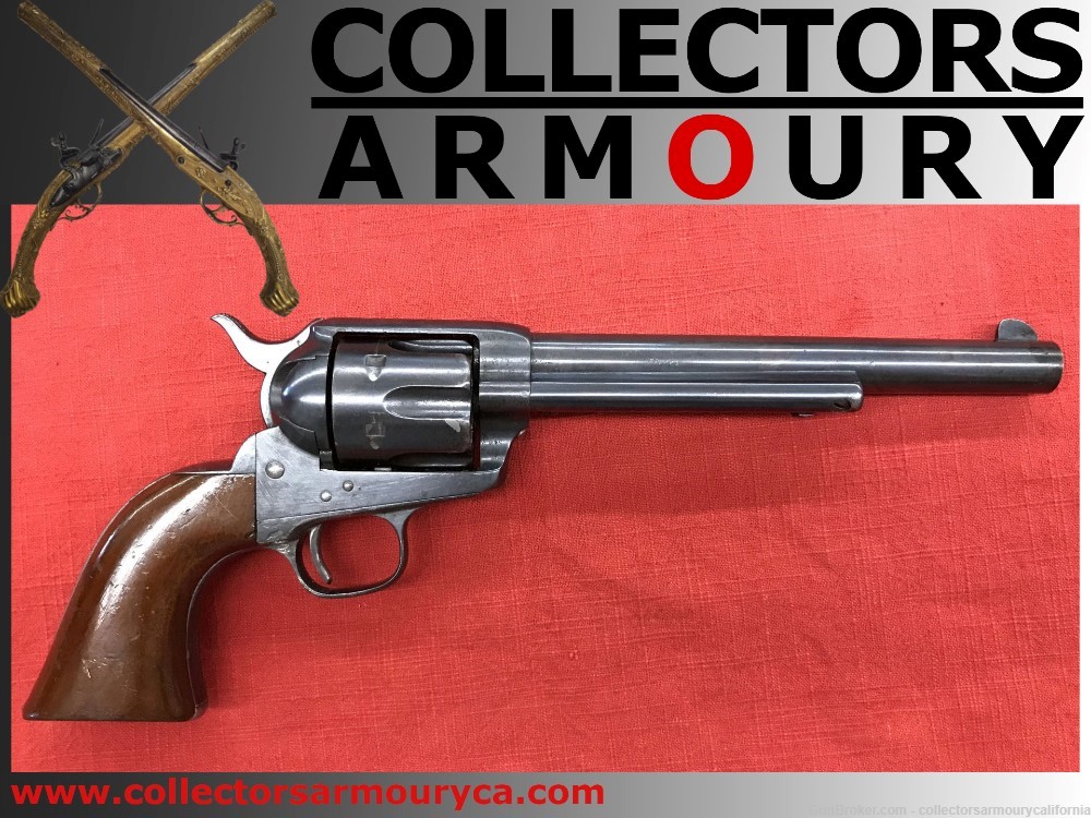 Very Rare Backwards Barrel Address Variation” Colt Single Action Army-img-0
