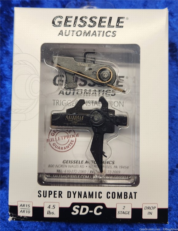  Geissele Super Dynamic Combat (SD-C) trigger AR-15/AR-10 -img-1