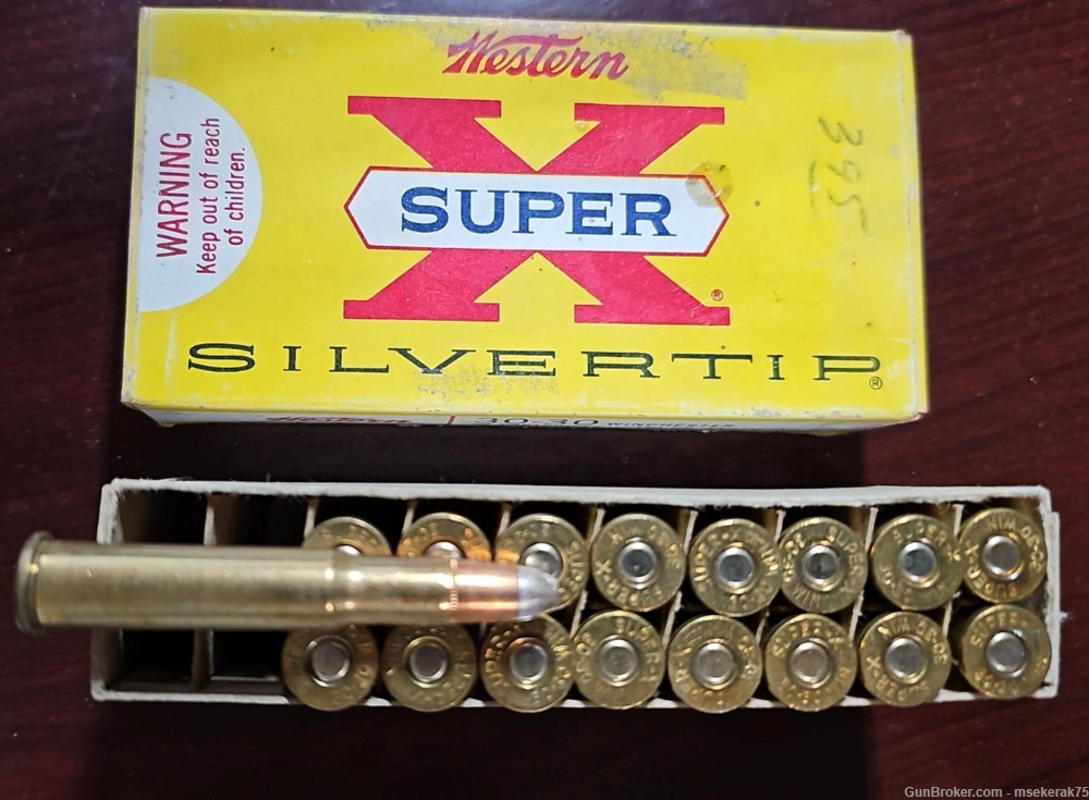 Winchester Western Super X Silvertip 30-30 ammo-img-0