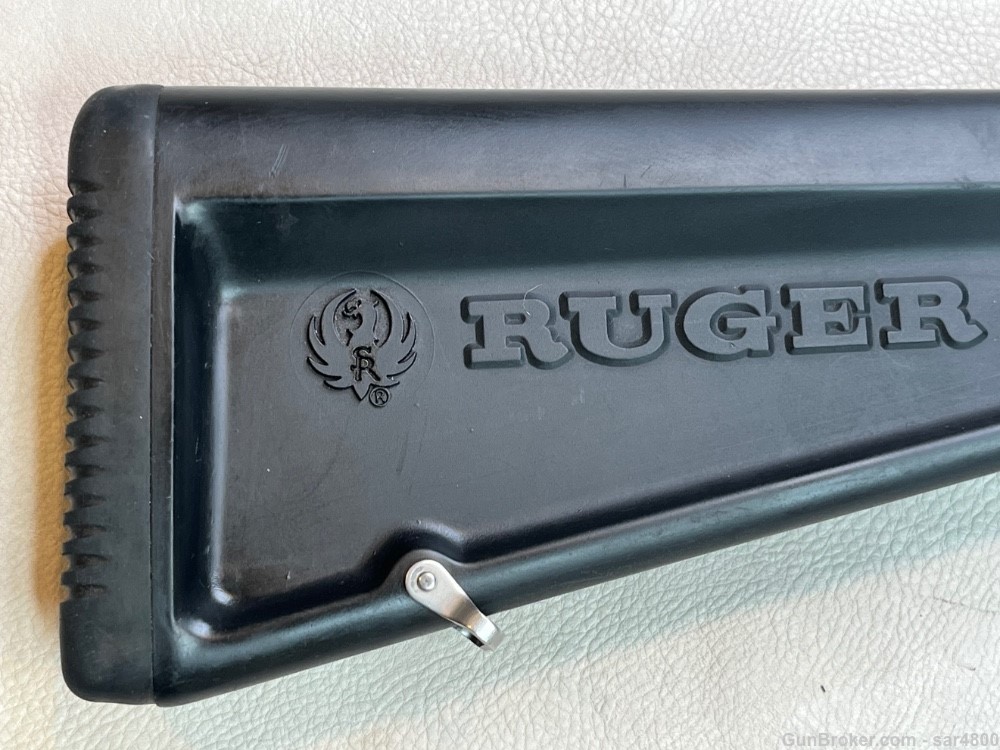 Ruger M77 MKII Stainless 7mm Rem Mag Zytel Paddle Stock w/Rings Made 1997-img-31