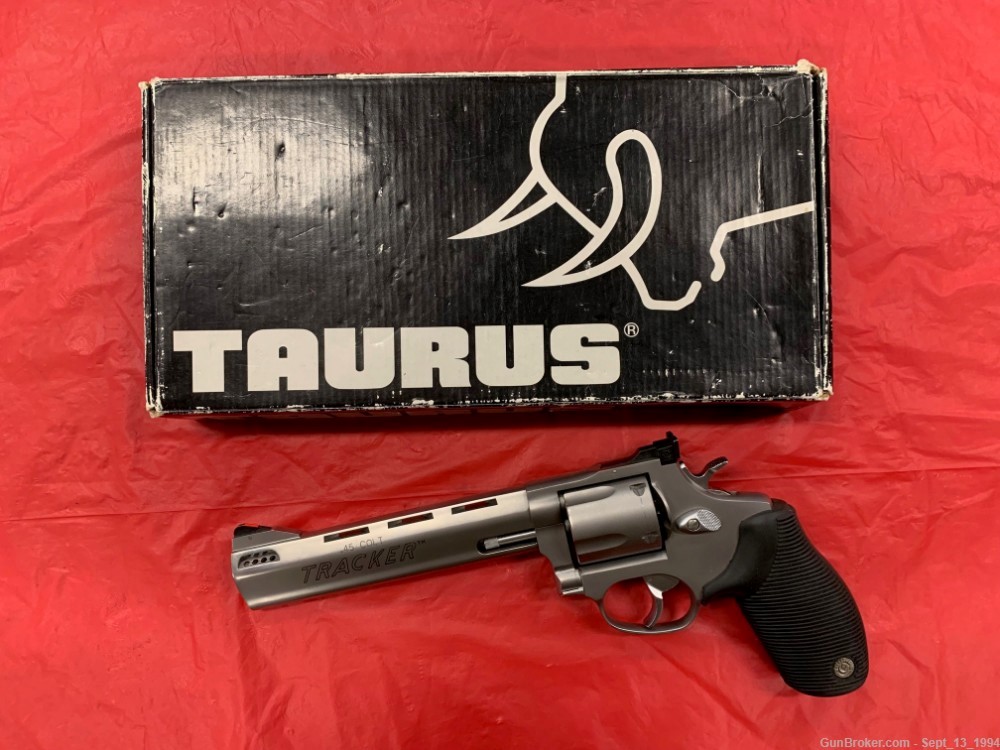 Taurus Tracker M604 ,45 Colt Stainless - In Box !-img-0