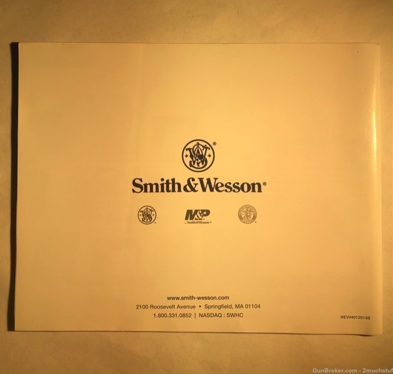 Perfect Condition SMITH & WESSON 2014 S&W 76 Page Product CATALOG M&P 15T &-img-7