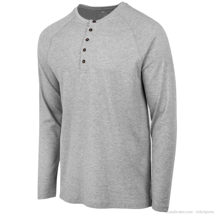 BERETTA Scout Performance Henley, Color: Grey Mel, Size: L-img-0