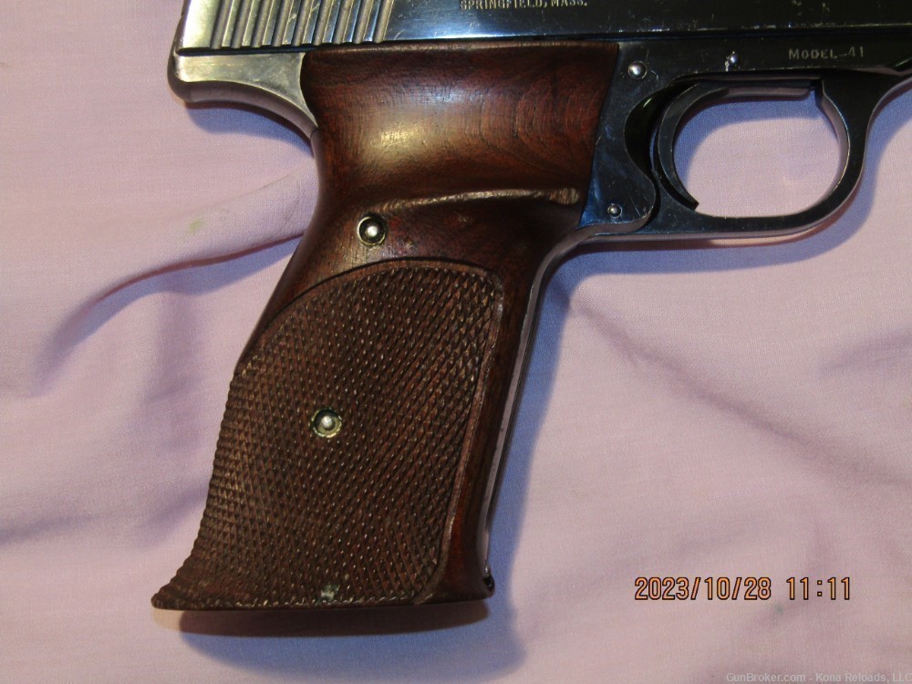 Smith & Wesson, mdl. 41, 7 inch target model, VG-Ex-img-8