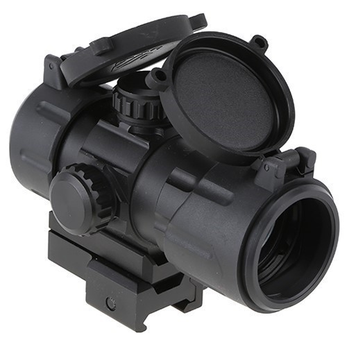 UTG Red Green Dot Sight w/ QD Picatinny Mount fits S&W M&P Ruger AR556 AR15-img-0