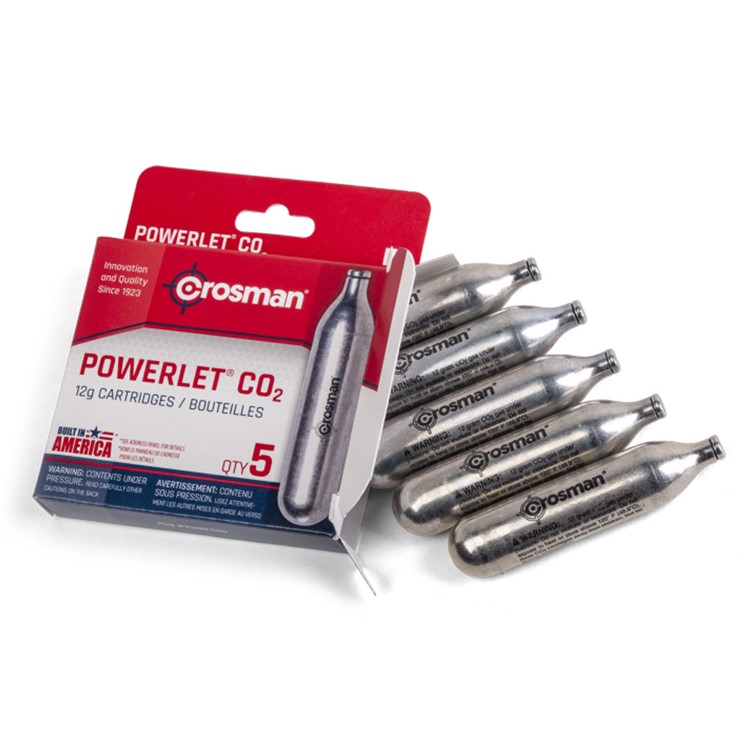 CROSMAN Powerlet CO2 5-Pack Cartridges (231B)-img-2
