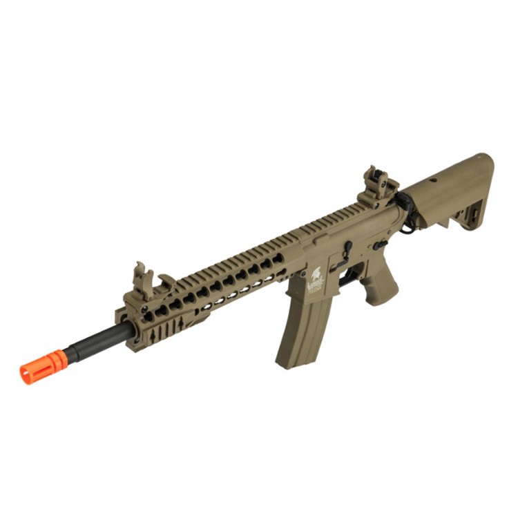 LANCER TACTICAL G2 Airsoft M4 Carbine 10in Tan AEG Rifle (LT-19T-G2)-img-4