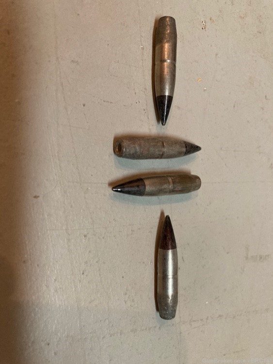 50 - Pulled 7.65 7.65mm .312 Argentine Mauser spotter smoke bullets-img-0