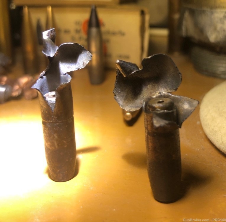 10 - 7.65 mm (.312) Argentine Mauser pulled Spotting Smoke Bullets-img-5