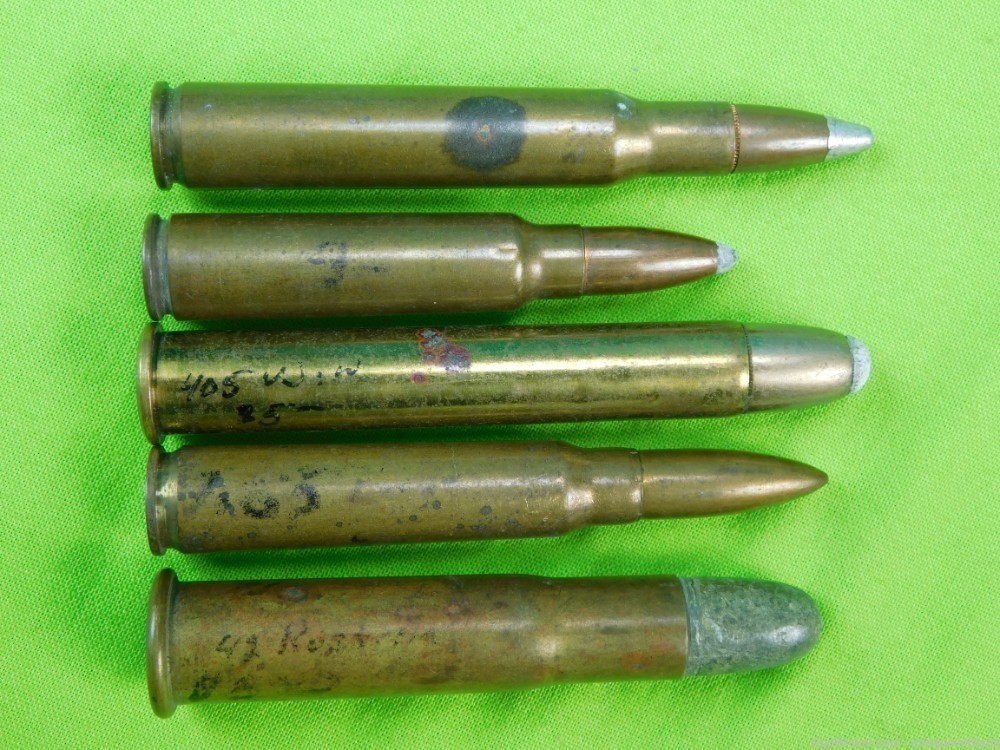 Collector's Lot 10 Round Vintage Antique US Rifle Ammo M-img-3