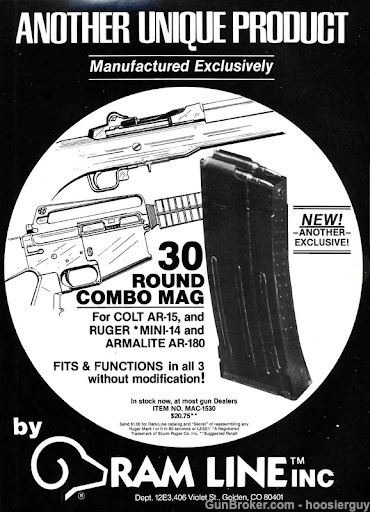 3 Ram-Line 30 round AR-15, Mini-14, and AR-180 magazines-img-3