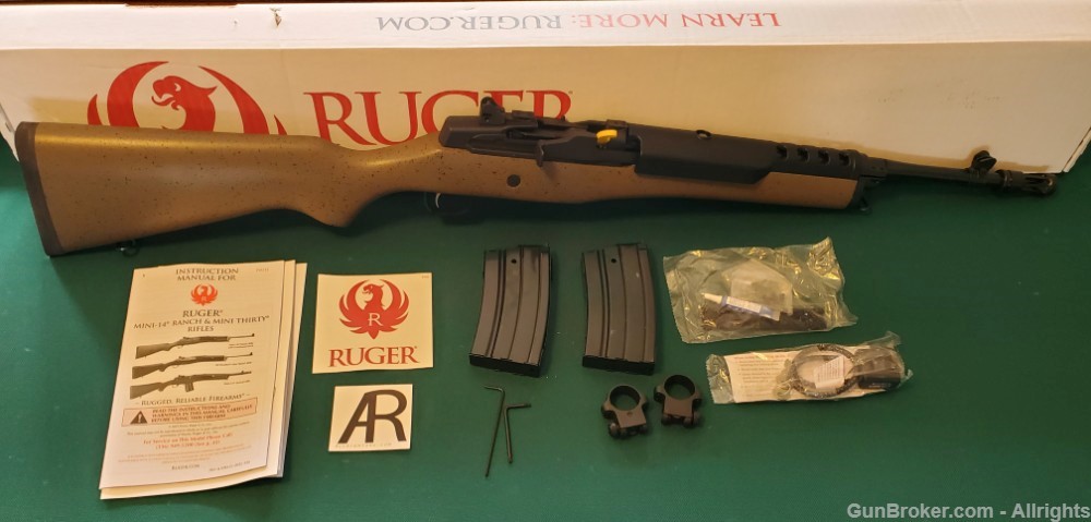 Ruger MINI-14® Tactical 5.56 16.12'' 20-RD UPC 736676058891-img-0