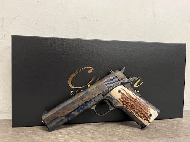 COLT 1911 45 ACP VINTAGE CASE HARDENED #172 OF 300 LIMITED EDITION RARE NEW-img-0