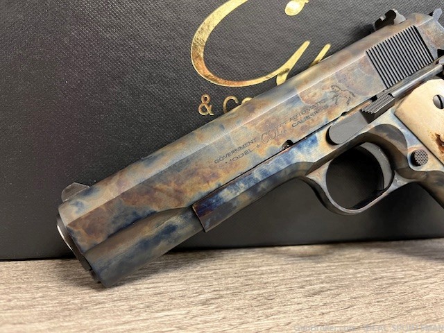 COLT 1911 45 ACP VINTAGE CASE HARDENED #172 OF 300 LIMITED EDITION RARE NEW-img-1