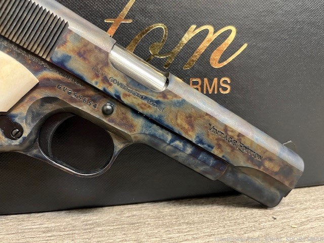 COLT 1911 45 ACP VINTAGE CASE HARDENED #172 OF 300 LIMITED EDITION RARE NEW-img-8