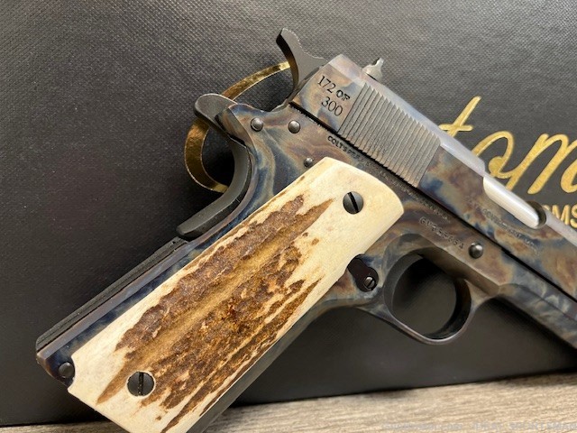 COLT 1911 45 ACP VINTAGE CASE HARDENED #172 OF 300 LIMITED EDITION RARE NEW-img-6