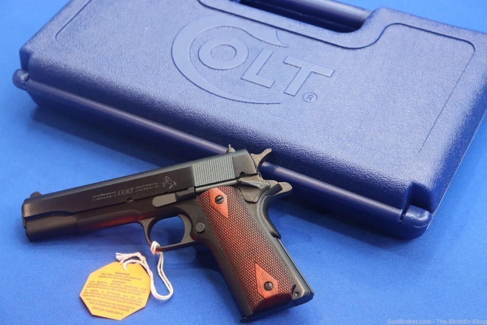 Colt Government Model 1911 Pistol Series 70 45ACP 5" Govt NM 45 7rd Mag NEW-img-1